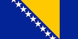 Bandeira de Bosnia e Herzegovina