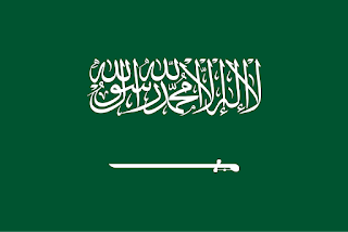 Bandeira de Arabia Saudita